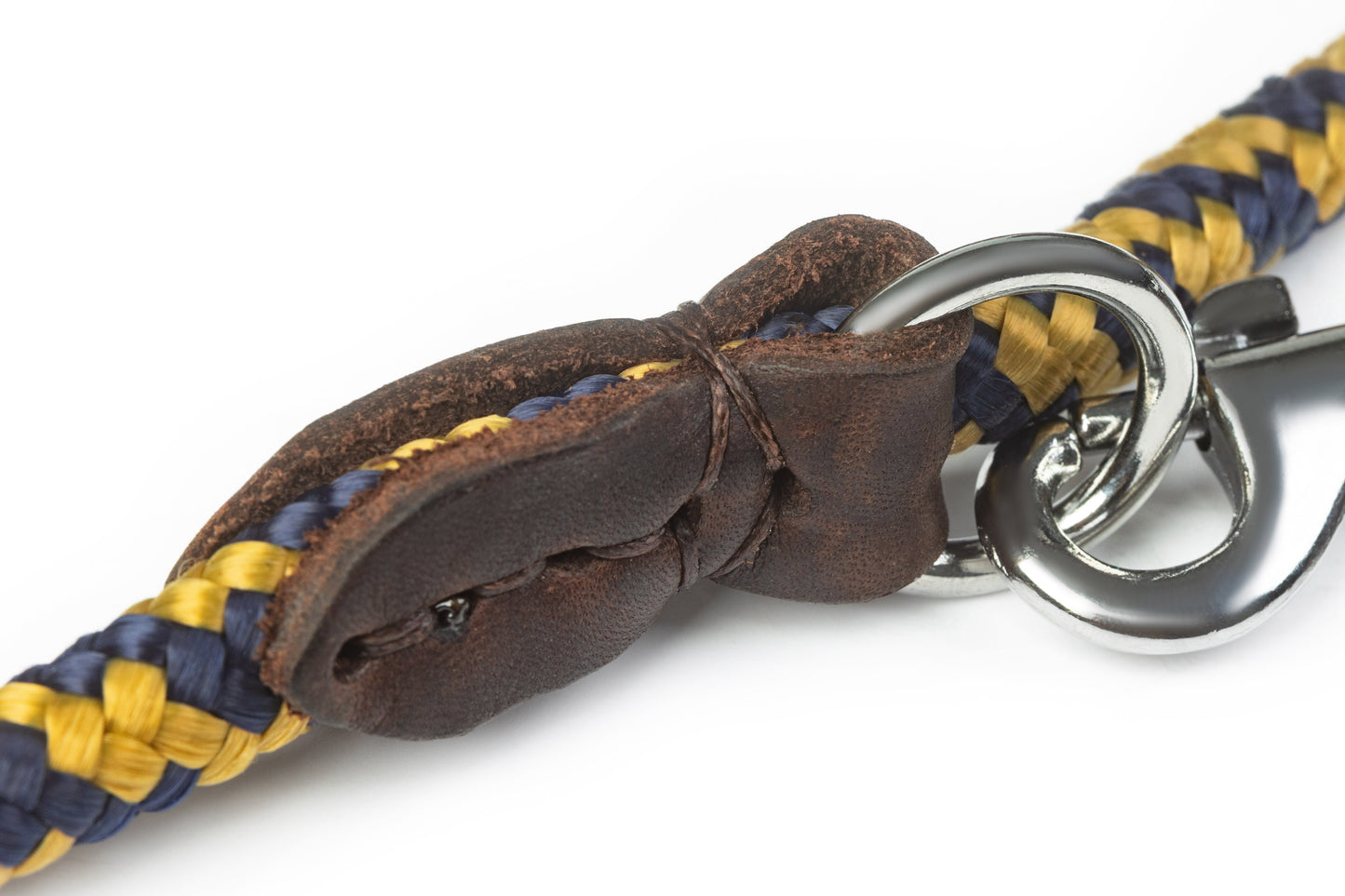 Multifunctional Majestic Rope & Leather Dog Leash – 6-in-1 Adjustable Design
