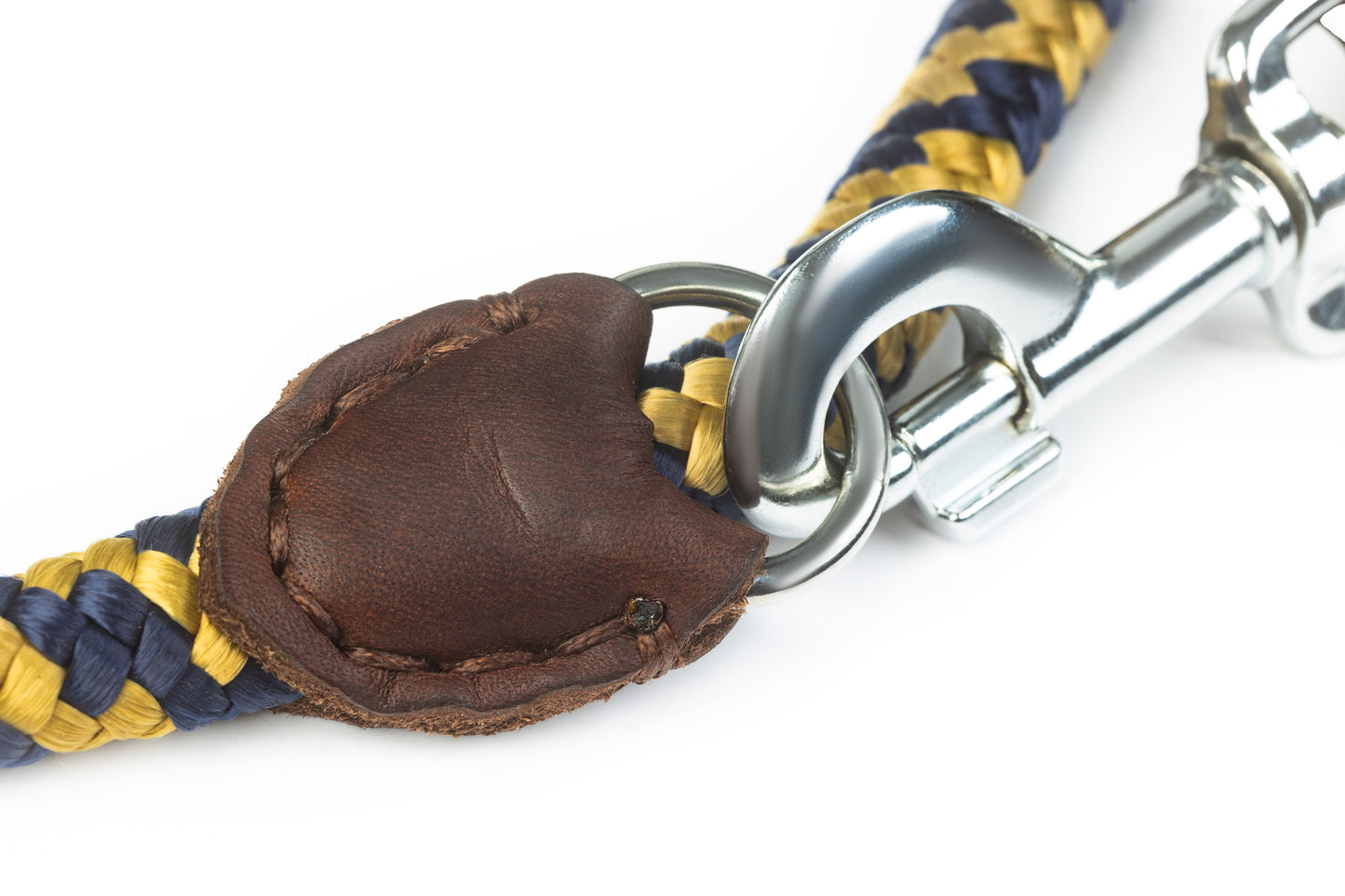 Multifunctional Majestic Rope & Leather Dog Leash – 6-in-1 Adjustable Design