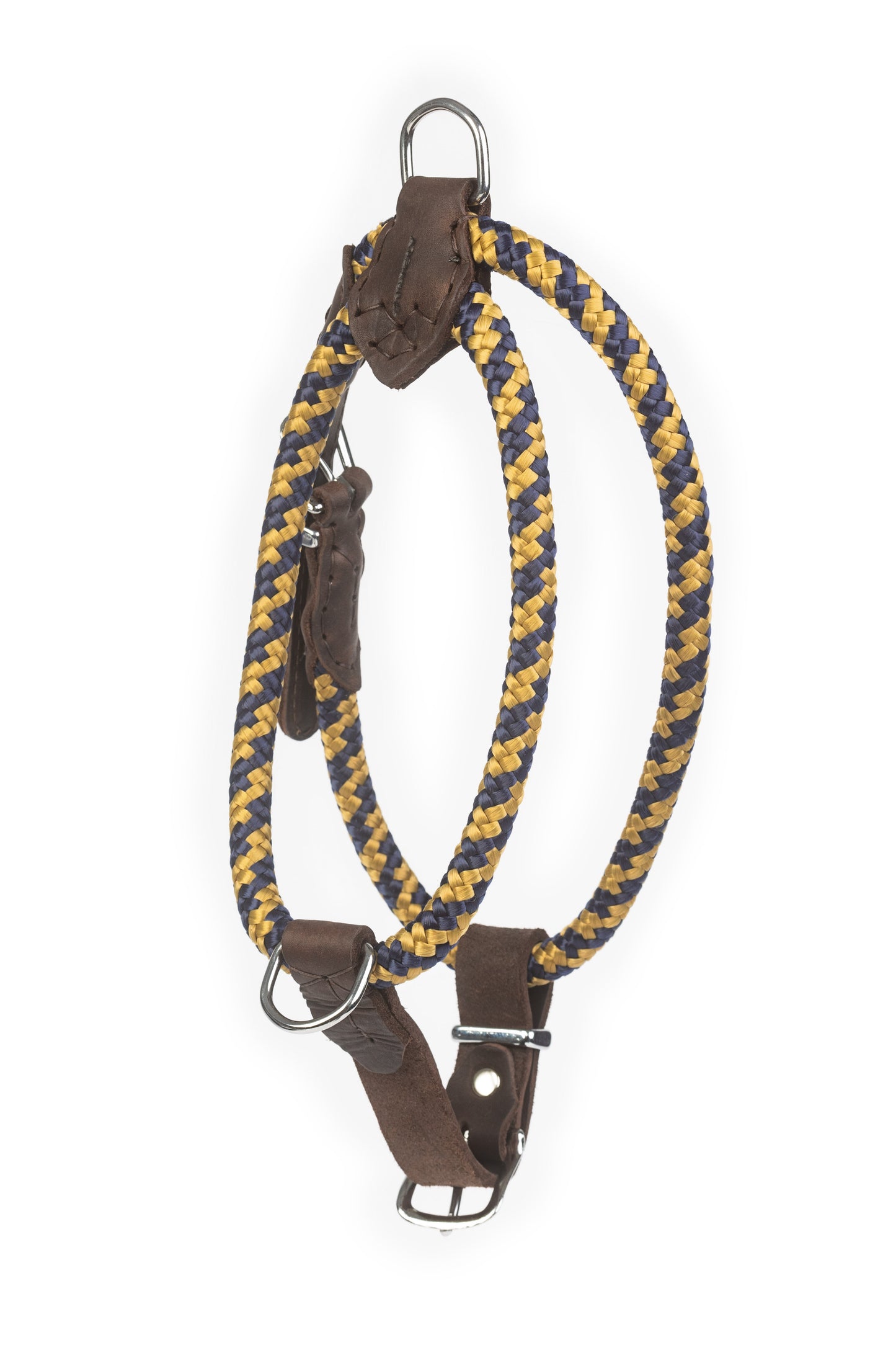Dog NO PULL Harness Rope Prevents Matting Hand-sewn
