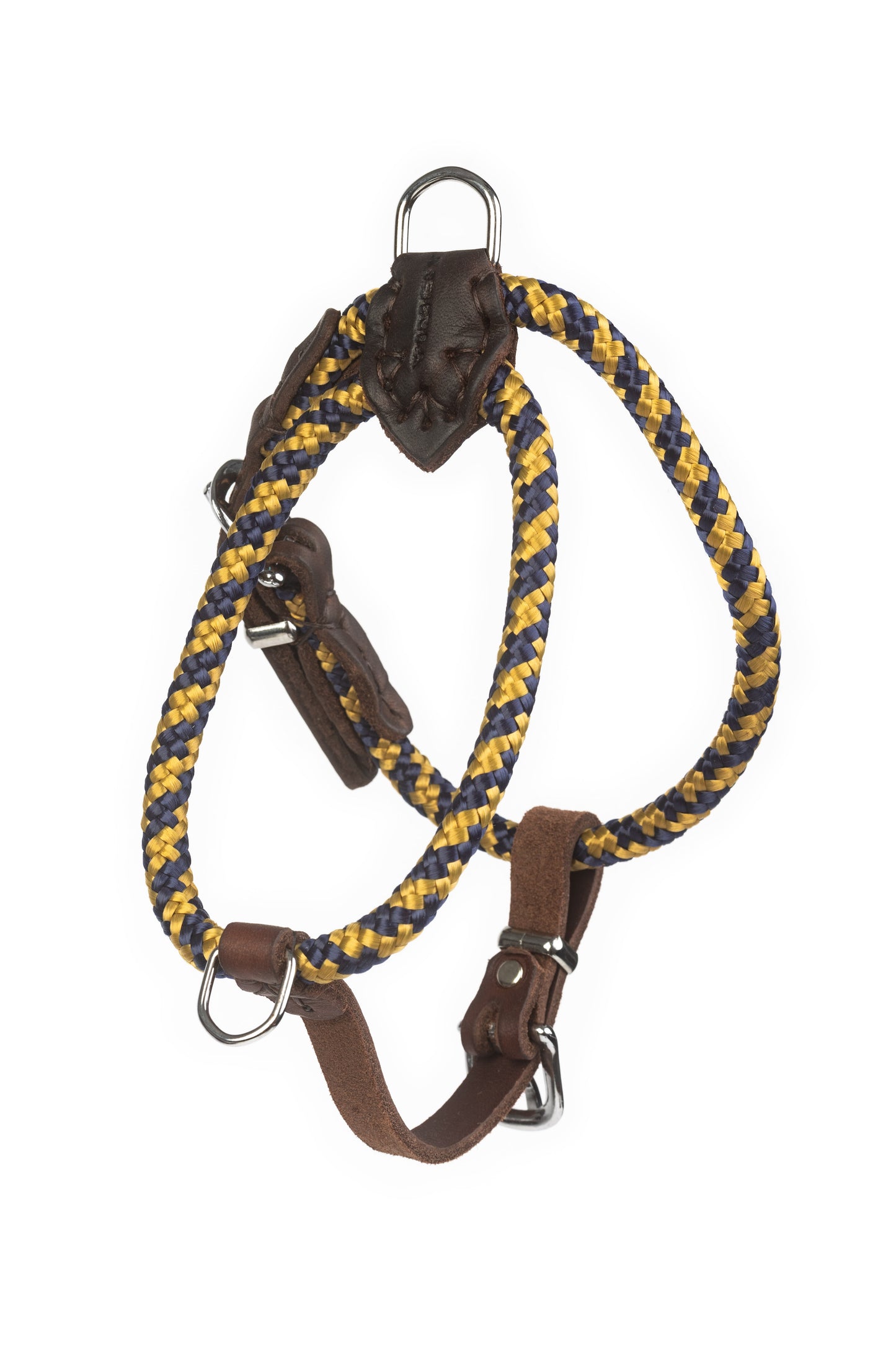 Dog NO PULL Harness Rope Prevents Matting Hand-sewn